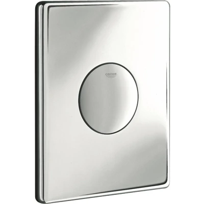 Afbeelding van GROHE Skate 1 knops bedieningsplaat (enkele spoeling) verticale en