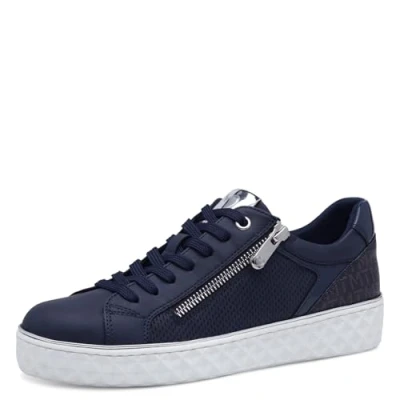 Afbeelding van Marco Tozzi Damessneakers 2 23709 41 Damessneakers, Navy Blauw, 37 EU