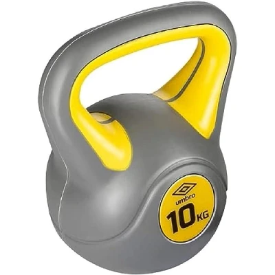 Afbeelding van Umbro Kettlebell 10kg Instapgewicht Man Kunststof Beginner Grijs