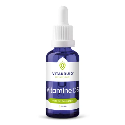 Afbeelding van Vitakruid Vitamine D3 Druppels 30ML