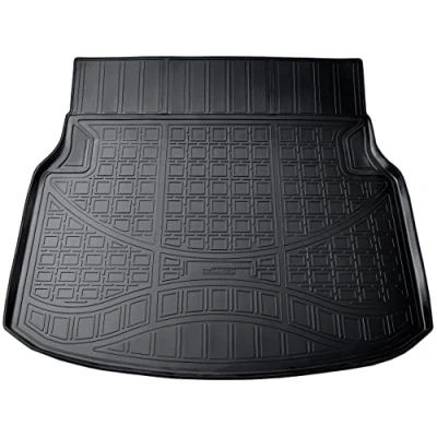 Afbeelding van Recambo Kofferbakmat van hoogwaardig rubber voor Mercedes C klasse W204 Limousine BJ 2007 2014 Perfecte pasvorm met rand