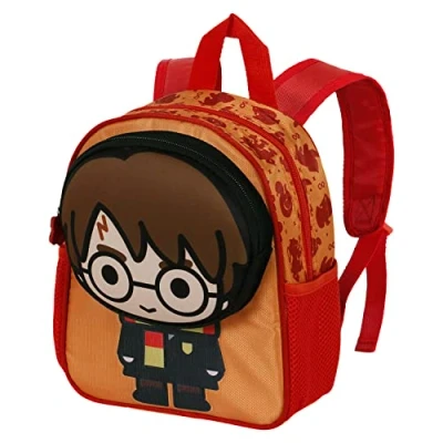 Afbeelding van Karactermania Harry Potter Bobblehead Pocket Rugzak voor Peuters Kleuters Mini Backpack Oranje