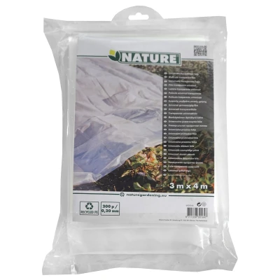 Afbeelding van Nature Afdekzeil 200 Micron Dekkleed 3x4 m Transparant