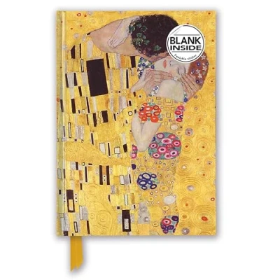 Afbeelding van Flame Tree Blank Notebooks Gustav Klimt: The Kiss (Foiled Journal)