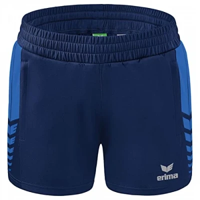 Afbeelding van Erima Six Wings worker short dames new navy/new royal