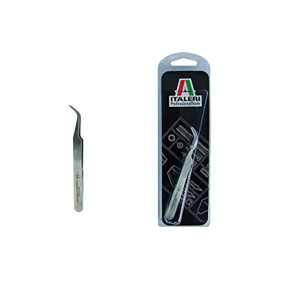 Afbeelding van Italeri Precision Tweezer Curved (Ita50813) modelbouwsets, hobbybouwspeelgoed voor kinderen, modelverf en accessoires