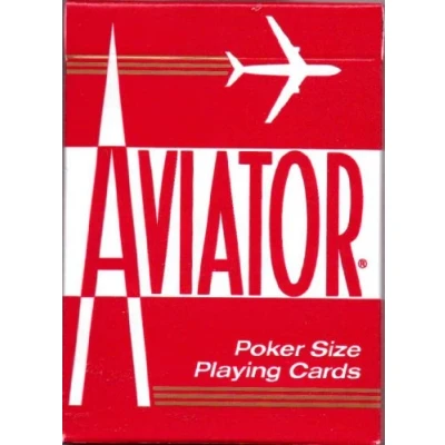 Afbeelding van Aviator Deck Red Back (US Playing Card Company)