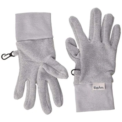 Afbeelding van Playshoes Fleece winter wanten voor kinderen Grijs maat S