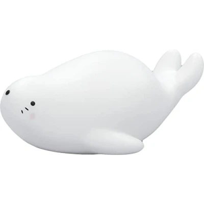 Afbeelding van Reer Lumilu 52240 Lazy Friends Seal nachtlampje voor jongens en meisjes, wit