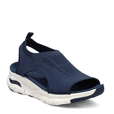 Afbeelding van Skechers Arch Fit City Catch, damessandalen, Blauw