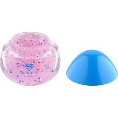 Afbeelding van essence Superman Lip Scrub met vitaminen, natuurlijk, zonder parabenen, plastic microdeeltjes, nanodeeltjes, glutenvrij, per stuk verpakt (11 g)