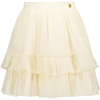 Afbeelding van Kinder Rokken tamar Silky Voile Skirt *dreamy Creamy* Dreamy Creamy Maat 152 Le Chic