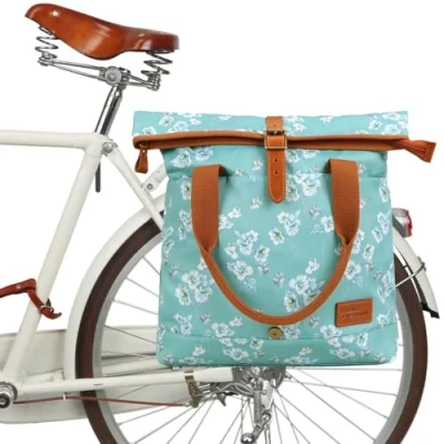 Afbeelding van Tourbon Fietstas van zeildoek, waterdicht, voor dames