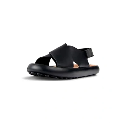 Afbeelding van Camper Pelotas Flota Sandalen, Dames, Maat: 39, Schwarz Leer