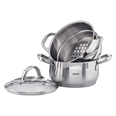 Afbeelding van Bergner RVS 18/10 Stoompan 18cm 2,2 liter
