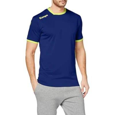 Afbeelding van Kempa Curve Sportshirt Maat 128 Unisex blauw/goud