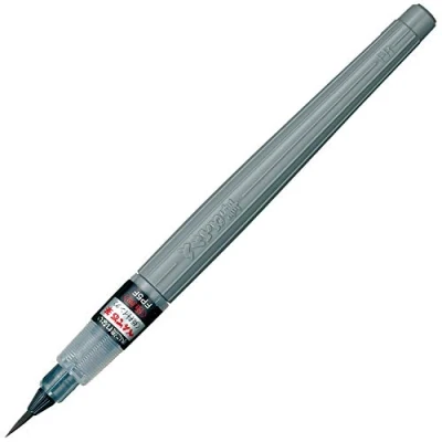 Afbeelding van Pentel XFP Fude Pen Fijne Punt Batterij Inktpigmentatie