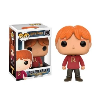 Image de Figurine Funko Pop Harry Potter Ron Weasley Sweater Exclusivité FNAC