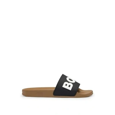 Afbeelding van BOSS KIRK Unisex Muiltjes, Maat: 38, Open beige Kunststof