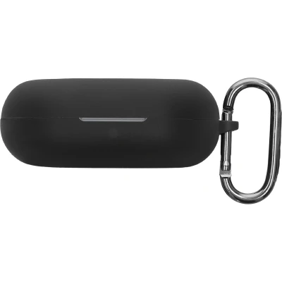 Afbeelding van kwmobile cover voor oordopjes case geschikt SoundPeats Breezy Trendy beschermhoes draadloze in zwart