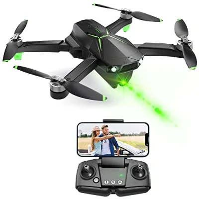 Afbeelding van Loolinn GPS Drone Minder dan 250 gram, Smart Return, borstelloze motor, intelligente tracking functie met 1080p Full HD camera voor beginners ouder 14 jaar