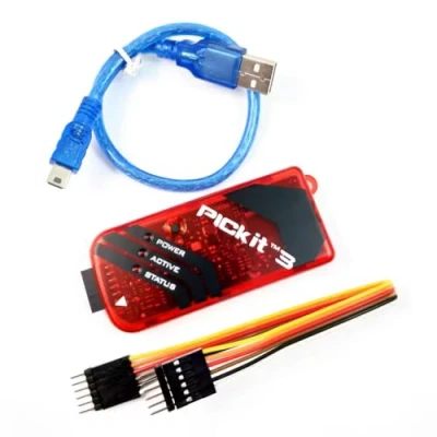 Afbeelding van DollaTek PICKIT3 PIC Kit3 Simulator PICKit 3 Timer Emluator USB kabel Dupond
