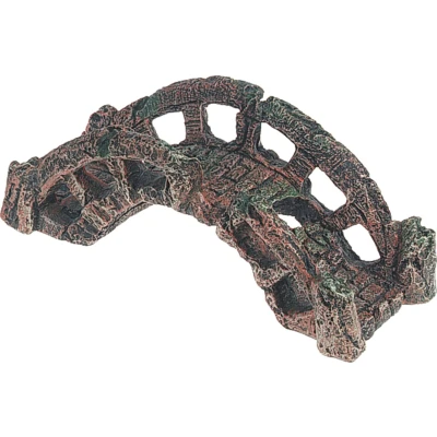 Afbeelding van Aquarium decoratie Brug 18 x 7 cm