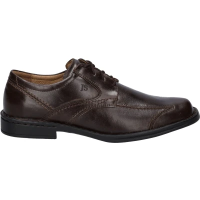 Afbeelding van Josef Seibel Douglas Sportieve veterschoenen, Heren, Maat: 46, Schwarz Leer