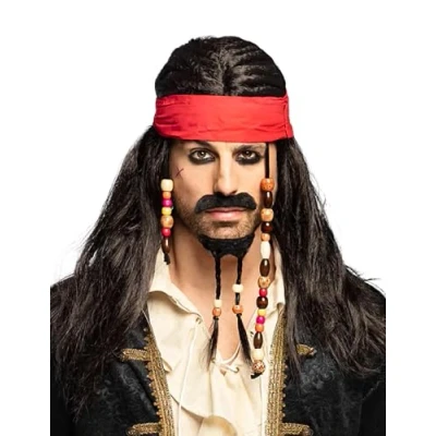 Image de Perruque pirate des caraibes