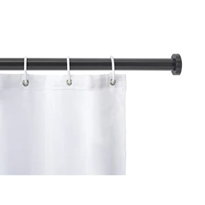 Afbeelding van WENKO Luz telescopische douchestang 110 185 cm, zwart, klemstang Ø 28 mm, aluminium, 2,8 x 0 cm