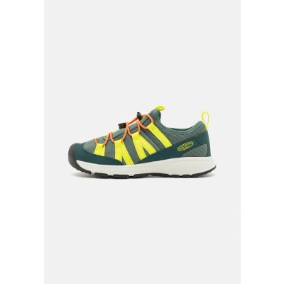 Afbeelding van Keen Motozoa Unisex Outdoorschoenen voor kinderen, Maat: 39, Green Imitatieleer/ textiel
