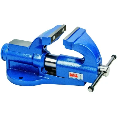 Afbeelding van BAHCO 601001000 Heavy Duty bankschroef met ronde geleider verwisselbare bekken (voor draaibare basis van 100 mm)
