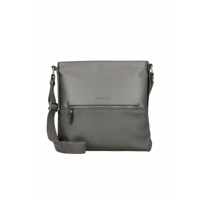 Afbeelding van TOM TAILOR schoudertas Erin Cross Bag Metallic Grey grijs
