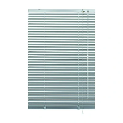Afbeelding van GARDINIA Store Vénitien en Aluminium, Fixation au Mur et Plafond, Kit de Montage Inclus, Argenté, 80 x 140 cm (LxH)