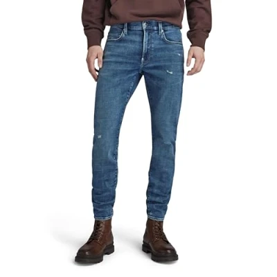Image de G STAR Homme Jeans Revend Fwd Skinny Jeans, Bleu (Antique Faded Orinoco Blue Destroyed D20071 c051 g120), 30W / 34L