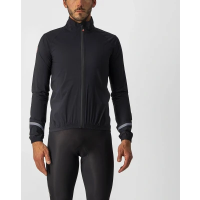 Afbeelding van Regenvest Castelli Emergency 2 Rain maat M Zwart