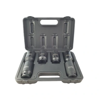 Afbeelding van 1/2&#039;&#039; Krachtdoppen set lang 12 kant / 6 delig Weber tools