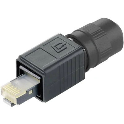 Afbeelding van Telegärtner J80026A0013 RJ45 stekkerset variant 4 Stekker, recht Aantal polen: 8P8C Zwart 1 stuk(s)