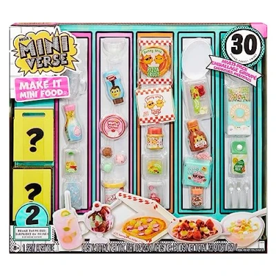 Image de Miniverse Cuisine créative Multi Pack de 4/5 recettes uniques en résine Non comestible