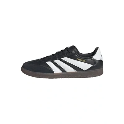 Afbeelding van adidas Mixte PREDATOR FREESTYLE Indoor Football Shoes, Core Black/Cloud White/Gold Metallic, 38 2/3 EU