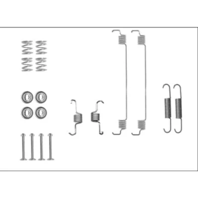 Afbeelding van HELLA 8DZ 355 206 051 Toebehoren, remschoen DACIA: LOGAN MCV 2, SANDERO RENAULT: CLIO 4, 2