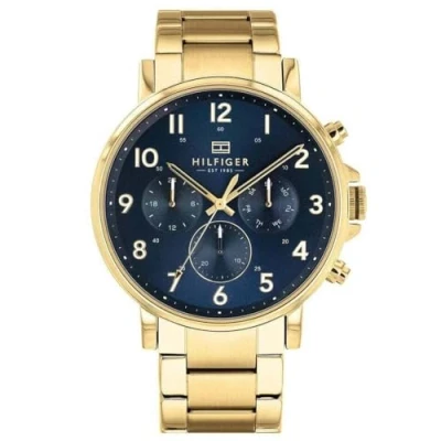 Afbeelding van Tommy Hilfiger TH1710384 Horloge Staal Goudkleurig Ø 44 mm