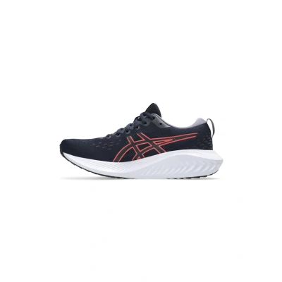 Afbeelding van Asics Gelexcite 10 Hardloopschoenen voor op de weg, Dames, Maat: 44, Midnight coral reef Kunststof