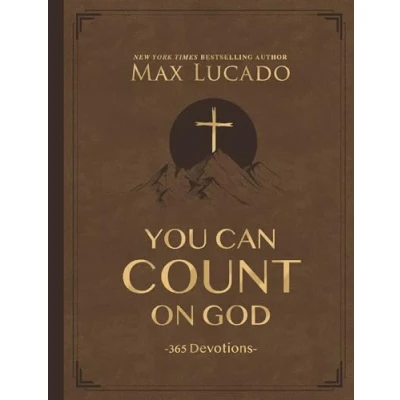 Afbeelding van You Can Count on God, Large Text Leathersoft