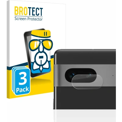 Afbeelding van BROTECT Screenprotector voor Google Pixel 7 (ALLEEN Camera Lens) Folie Beschermfolie Beschermglas transparant (3 Stuks)