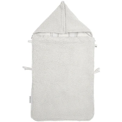 Afbeelding van Meyco Baby Teddy voetenzak greige 40x82cm