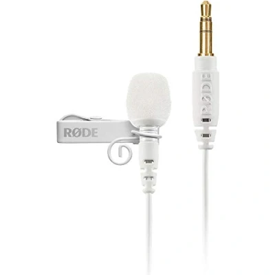 Image de Microphone portable Rode Lavalier Go Blanc