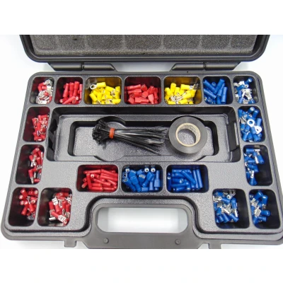 Afbeelding van WKK 60318 Assortiment kabelschoenen 0.50 mm² 6 Rood, Blauw, Geel 1 set(s)