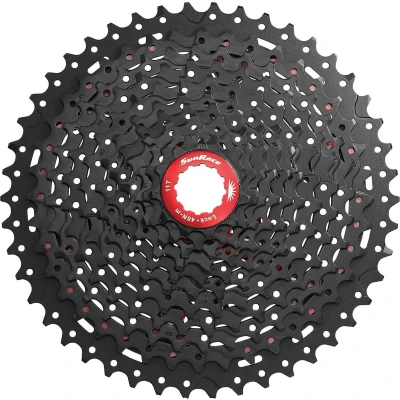 Afbeelding van Cassette Sunrace CSMX8 11 speed 46T zwart / rood
