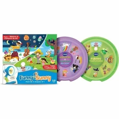 Image de Pack de 2 disques Vtech Baby Funny Sunny N1